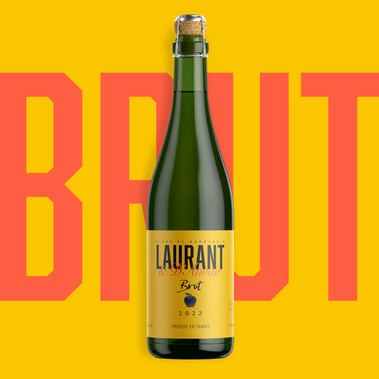 Cider Brut 100 Pur Jus Laurant & D'Anvair